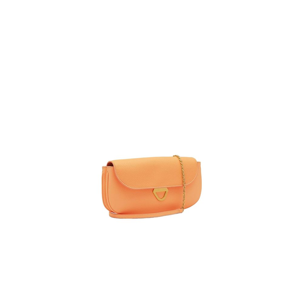 vibrant-orange-leather-purse-for-women