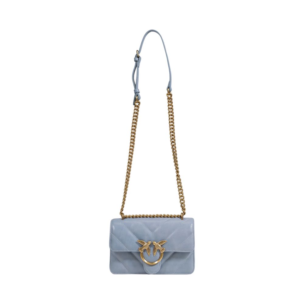 pinko-blue-leather-crossbody-bag-front-view