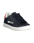 Gas Blue Artificial Leather Sneaker