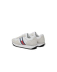 Tommy Hilfiger Jeans White Suede Sneaker