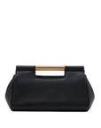 Dolce & Gabbana - Black Calf Leather Sicily Clutch Bag