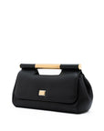 Dolce & Gabbana - Black Calf Leather Sicily Clutch Bag