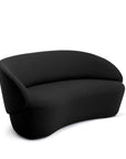 Naïve Sofa 2-seater Camira Yoredale Black | designer sofa