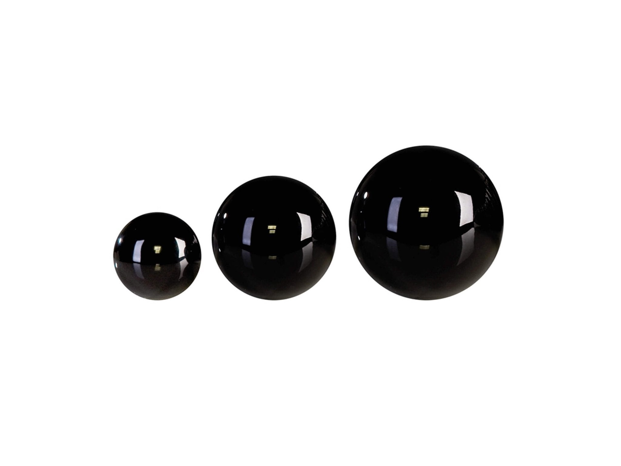 Zwarte heksenbol | Blackball | 3-delig set heksenbollen