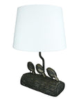 Tafellamp zwart / brons | "Birds Woody" | H. 40 cm