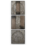 Design decoratie wandpaneel - Hout | Miracle | H. 60 cm | 3-delig