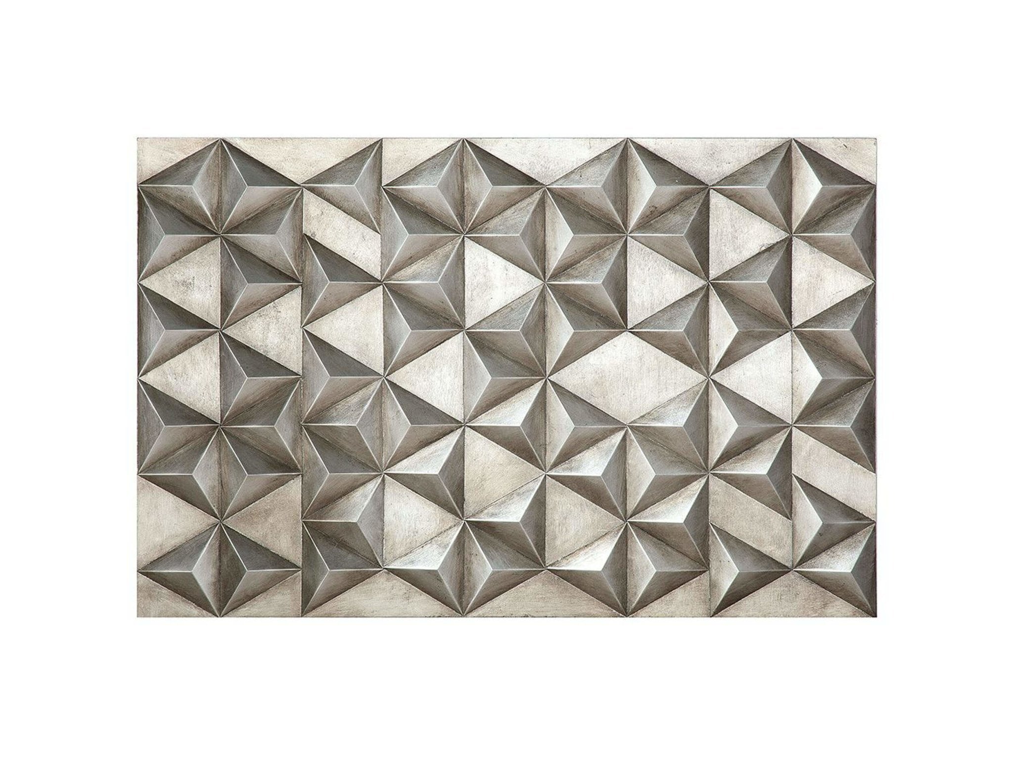 Design wandpaneel - Zilver | Diamond | H. 116 cm