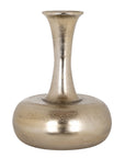 Vaso in alluminio dorato | Esila | H. 30 cm