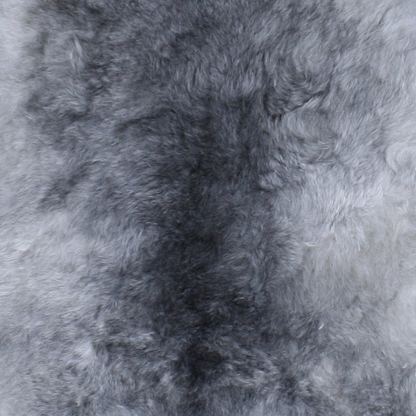 Detail - IJslandse Schapenvacht Grijs | Natural kort | 100 x 65cm