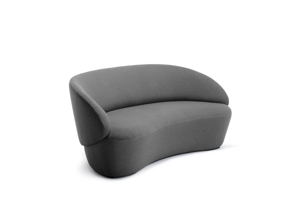 Naives Sofa 2-Sitzer Camira Yoredale Grau | Designer-Sofa