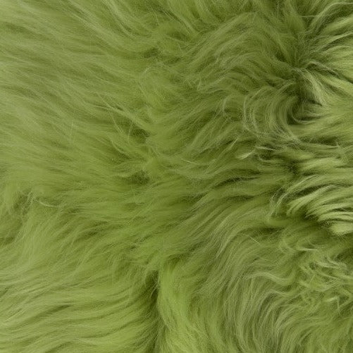 Icelandic Sheepskin - Green | Normal | 100x65cm
