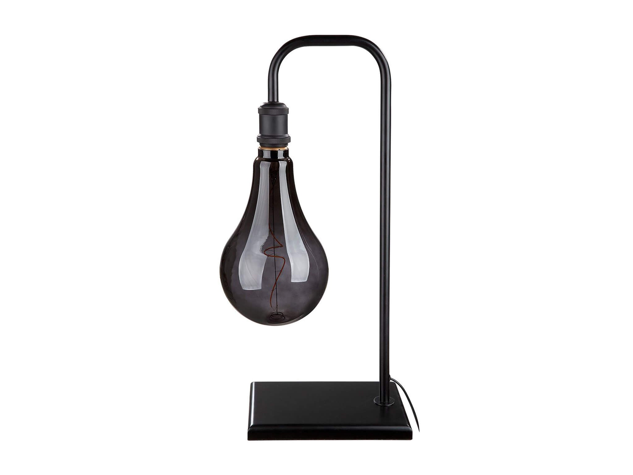Designlamp met LED peer in zwarte kleur - Minimalistische luxe tafellamp